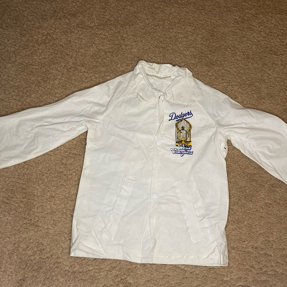 Vintage Los Angeles dodgers rain jacket for toddlers xs